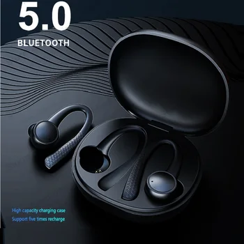 TWS 5.0 Bluetooth Slušalke CVC Zmanjšanje Hrupa Vodotesne Slušalke Stereo Šport Čepkov Dvojno Mic Brezžične Bluetooth Slušalke