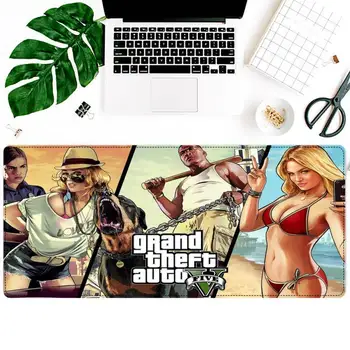 Vip GTA Grand Theft Auto Gaming Mouse Pad Prenosni računalnik PC Računalnik Mause Pad Desk Mat Za Velike Gaming Miška Mat Overwatch/CS POJDI