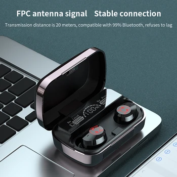 TWS M23 Slušalke Bluetooth Slušalke Dotik Čepkov Z Mikrofonom Nepremočljiva Zmanjšanje Hrupa Za Redmi Xiaomi Brezžične Slušalke