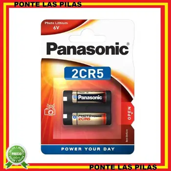 Baterijo Panasonic 2CR5 6V Litij-Posebne Fotografije 245 KL2CR5 Baterije 1400 mAh - Prvotna Ponudba