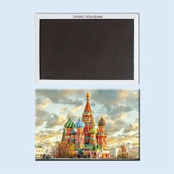 Rusija cerkvi na Rdečem trgu v Moskvi 22598 Krajine Magnetni hladilnik darila za prijatelje, Potovanja spominkov