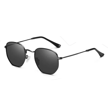Klasična blagovno Znamko, Design Polarizirana sončna Očala Moških Odtenkih za Ženske Parcelo, Retro sončna Očala Okvirji iz Nerjavečega Jekla