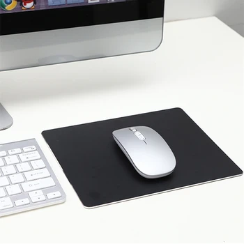 Aluminij Metal Mouse Pad Mat Mat Trdi Tanko Non-Slip Nepremočljiva Hiter in Natančen Nadzor Anti Slip Mousepad za Office Home