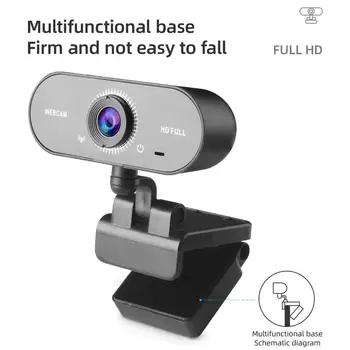 1080p HD Spletna Kamera, USB, PC Računalnik Webcam Prenosnik Namizni Full HD Kamera Video Kamero Z Mikrofonom Pro Pretakanje Webcam R