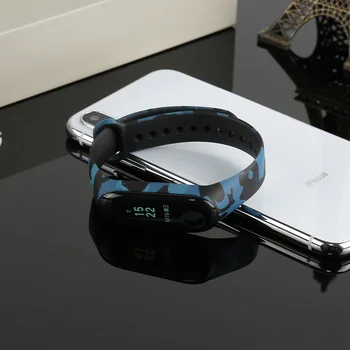 Za Xiaomi Mi Band 4 3 Trak Zamenjava Zapestje Trakov Silikonske Zapestnice Watch Band za Xiaomi MI Band Manšeta Trak