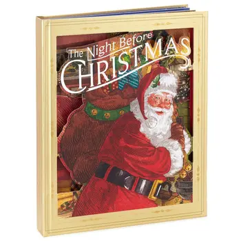 Božič Pop-Up Knjigo s Svetlobo, Zvok, na Božični Večer, Je Večer Pred Božični Okraski, Novo Leto, Darila za Otroke, Otroci