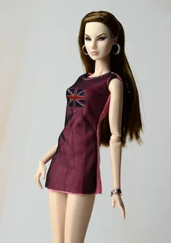 1pcs Princesa stranka obleko za barbie obleko izvirne za barbie 1/6 bjd lutka dodatki, Ročno Elegantne Obleke, poročna obleka
