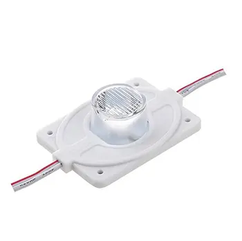 1pcs DC12V High Power vodoodporna LED stranski Modul z injekcijo len (1LED, bela, 3W) za dvostranski Lightbox črka, znak