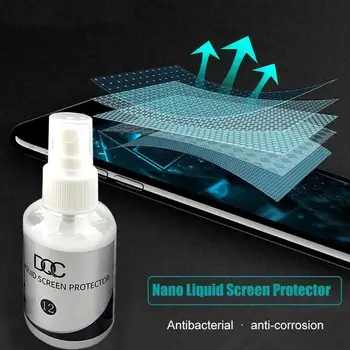 Univerzalni Nano Tekoče Kaljeno Steklo Zaščitno folijo Zaščitnik Zaslon Za iPhone 11 Huawei Mate 20 Samsung S10 Mobilni Telefon