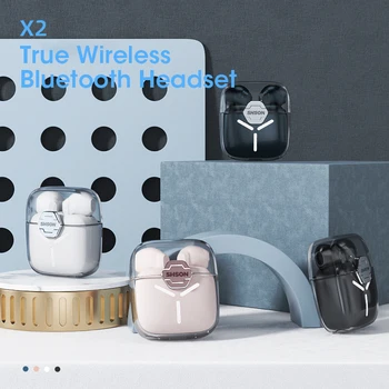 TWS Brezžične Slušalke Bluetooth 5.2 Zmanjšanje Hrupa Slušalke Hi-fi Audio Bass ENC Slušalko Aktivni samodejne povezave Z Mic