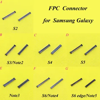 Cltgxdd LCD-Zaslon FPC priključek za Samsung GALAXY S2 S3 S4 S5 S6 rob opomba 2 3 4 5 na Logiki Odbor zaslon Flex kabel