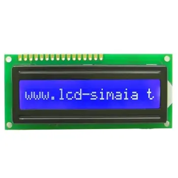 Modra 1601 16X1 Znak na Zaslonu LCD Modul LCM STN SPLC780D / KS0066