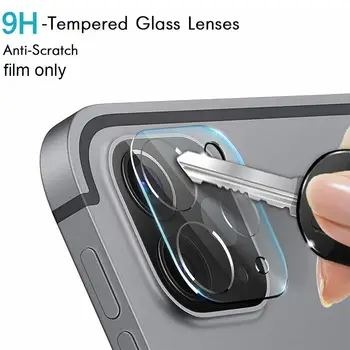 Nazaj Objektiv Kamere Jasno Kaljeno Steklo Za iPad Pro Za 12,9 2020 11 Zaslon Zaščitna Za iPad 2021 Zaščitnik Film W4V5