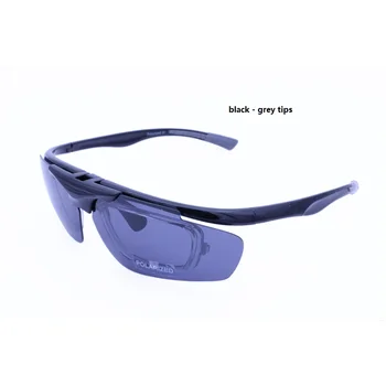 Hotsales 6012 visoko kakovost flip up UV400 polarizirana anti-slip prostem, barvite sončne šport sončna očala z notranjo očala platišča