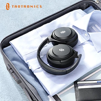 TaoTronics SoundLiberty 85 ANC Brezžične Slušalke Smart Touch Kontrole Nepremočljiva 40H Dolžina Hi-fi Slušalke na Ušesu