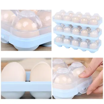 Kuhinja Jajce Škatla Za Shranjevanje Jajce Pladenj Posode Domačem Hladilniku 20 Omrežja Jajca Imetnik Razpršilnik Nepredušno Sveže Organizator