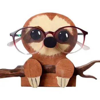 Očala Očala Stojalo Držalo Za Priročno Srčkan Živali Obliko Lesene Eyeglass Polica Očala Primeru Dodatki